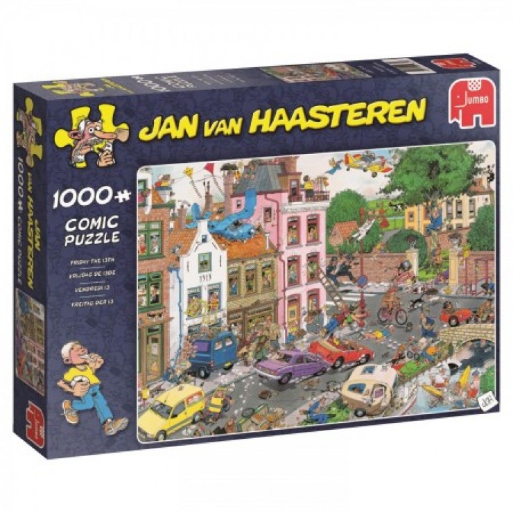 Puzzel 1000 stukjes Vrijdag de 13e Jan van Haasteren